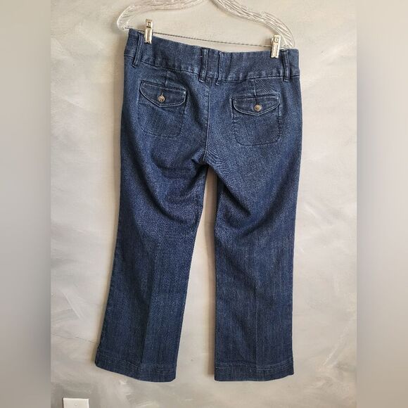 Mossimo Dark Wash Low Rise Bootcut Jean Trouser Sz 6 VTG - Picture 10 of 11